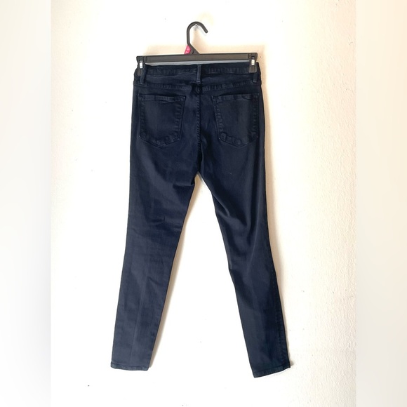 FRAME Le Skinny De Jeanne mid-rise jeans In Black Noir Size 29 - Picture 5 of 7